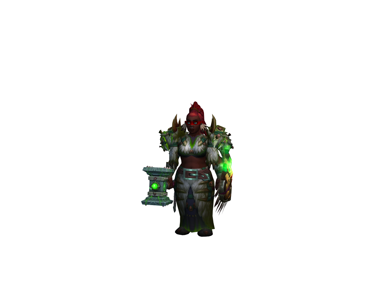 Pennsatucky 3D character render