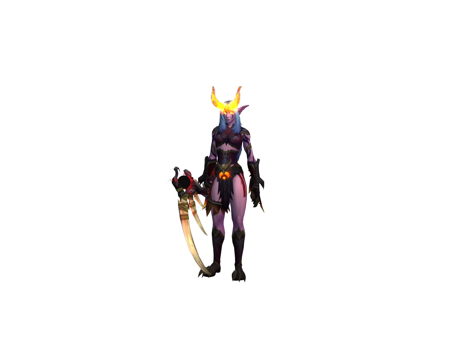Blãke 3D character render