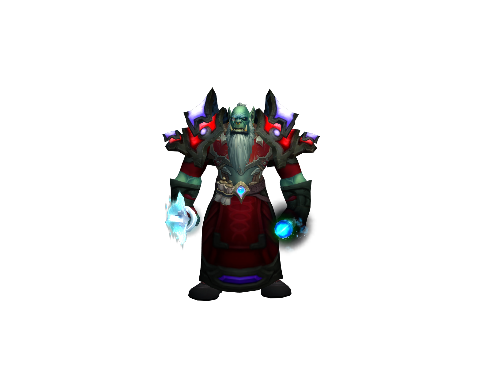 Saldur 3D character render