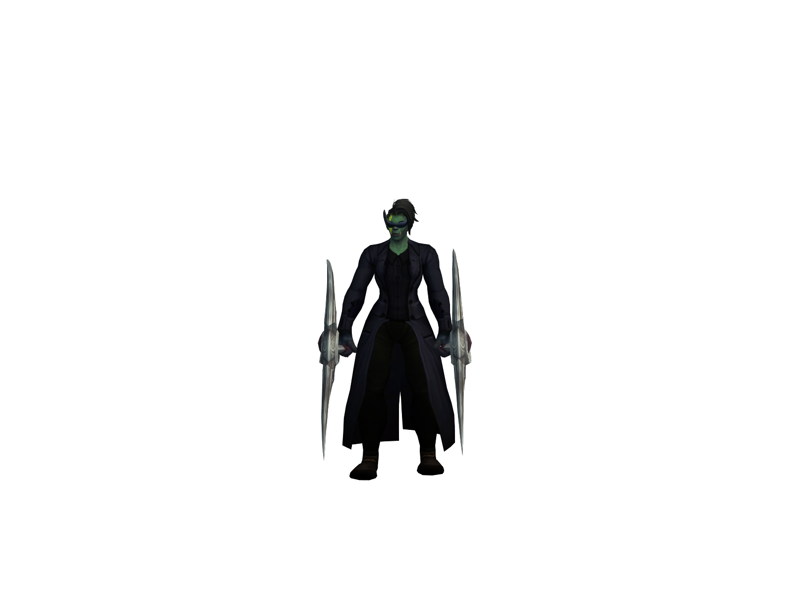 Jácklin 3D character render