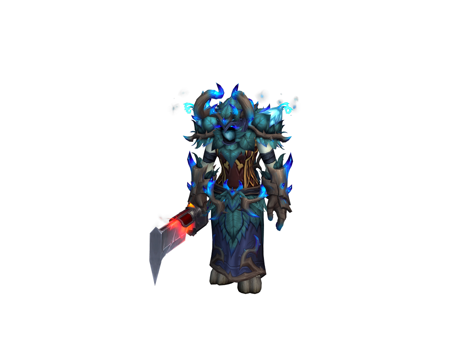 Scheilla 3D character render