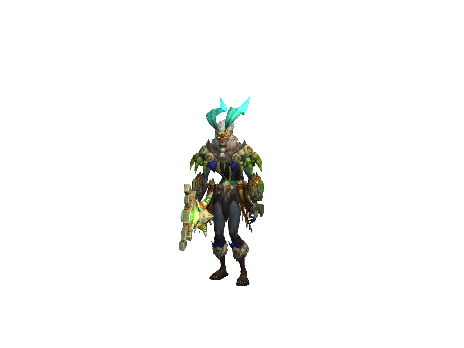 Mehfisto 3D character render