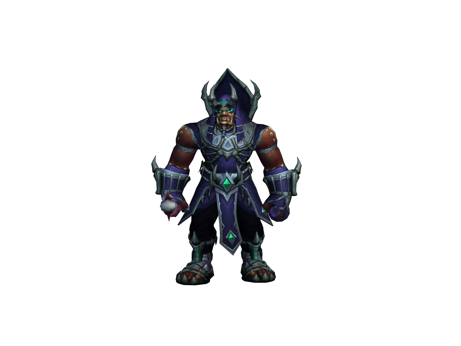 Zherul 3D character render