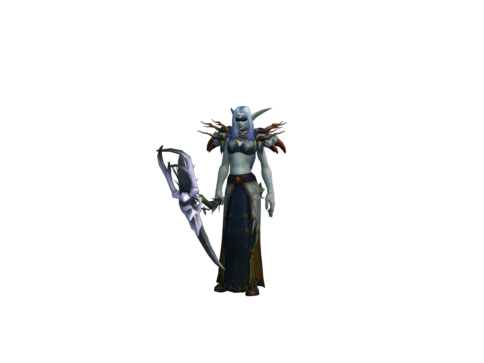 Lazahchick 3D character render