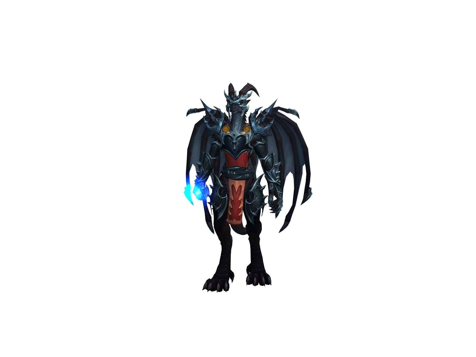Zmejrath 3D character render