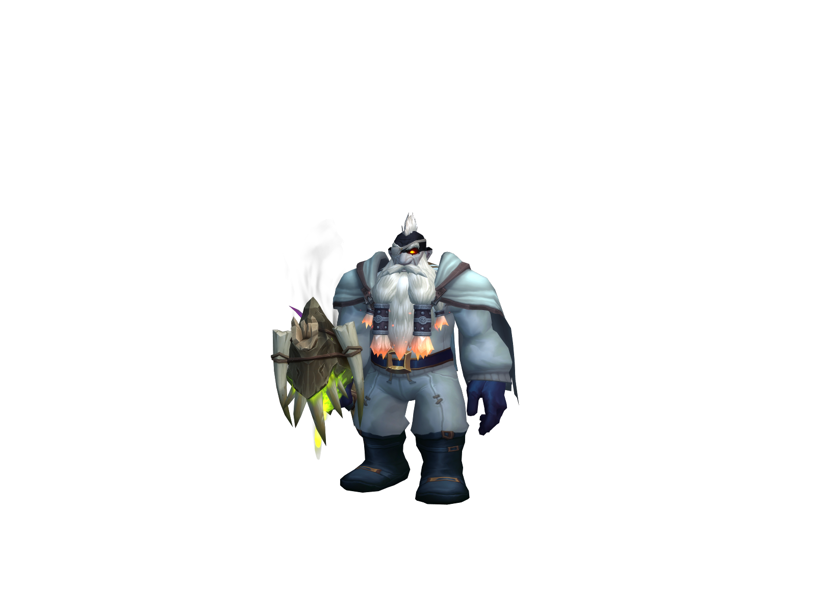 Dysenpala 3D character render