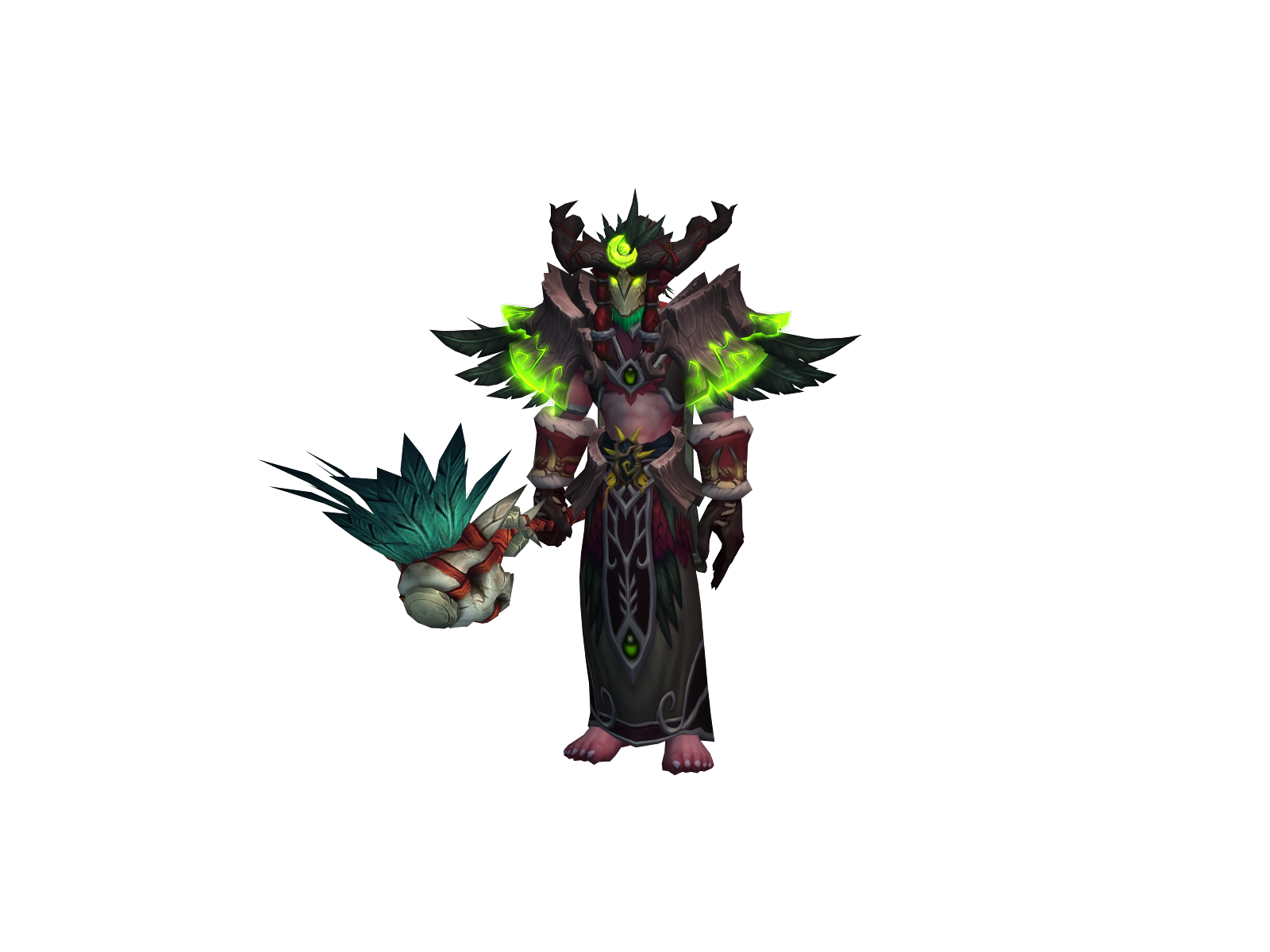 Molarius 3D character render