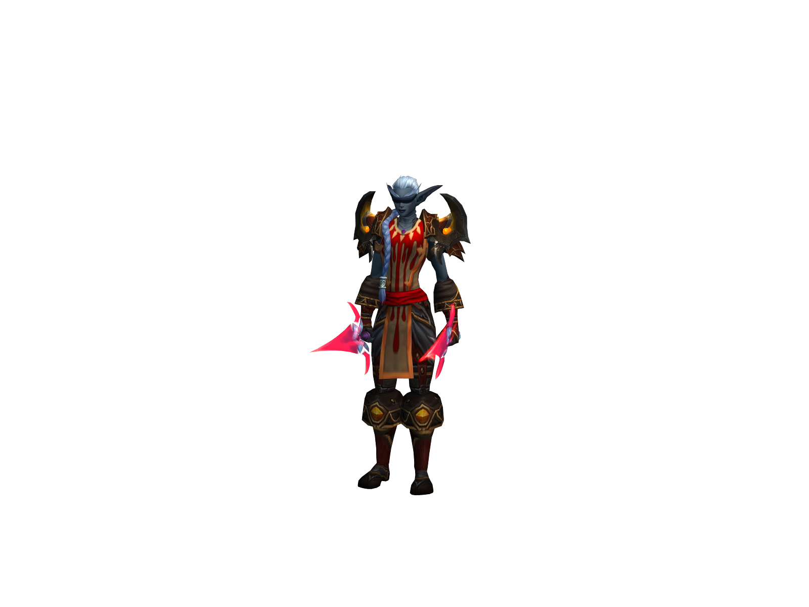 Senji 3D character render