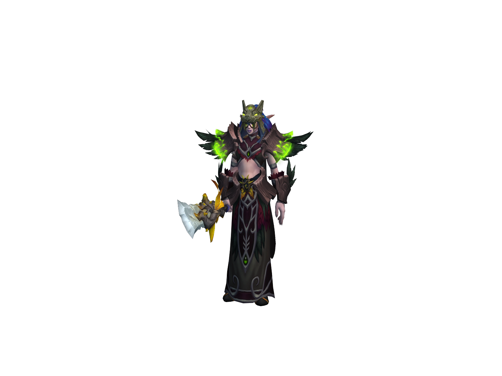 Druhoca character render