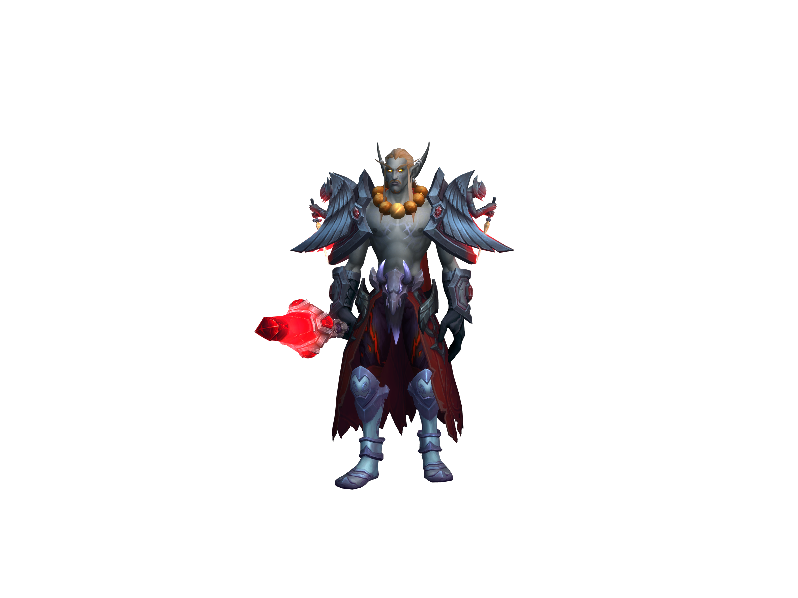 Azvar 3D character render