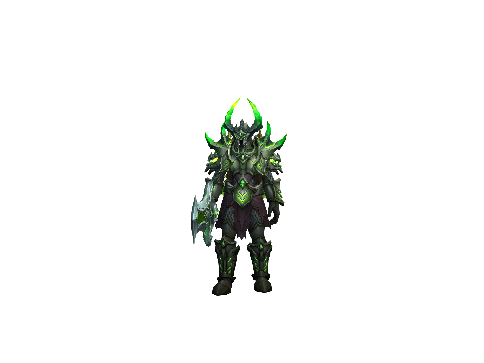 Børedaf 3D character render