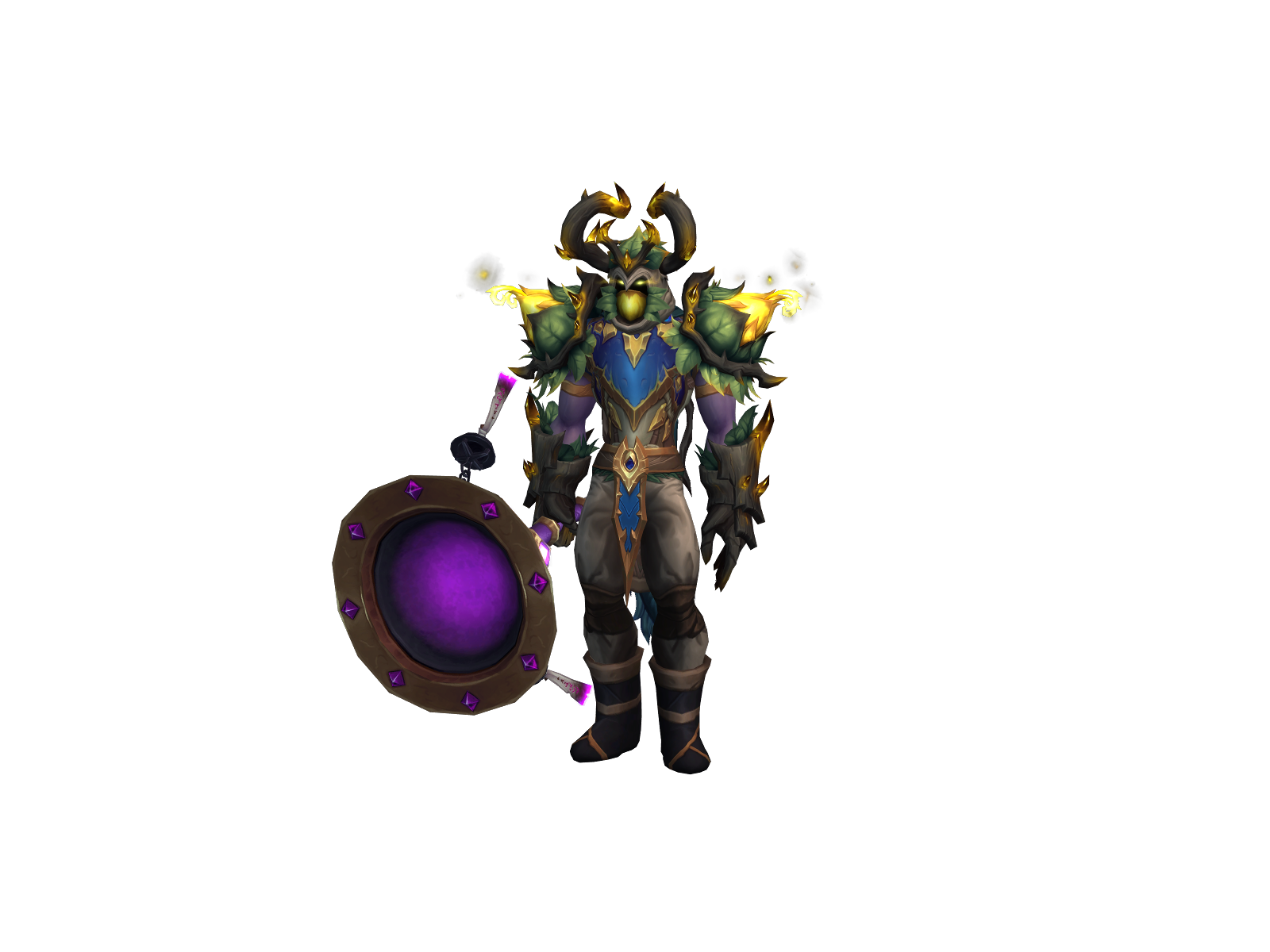 Bukeron 3D character render