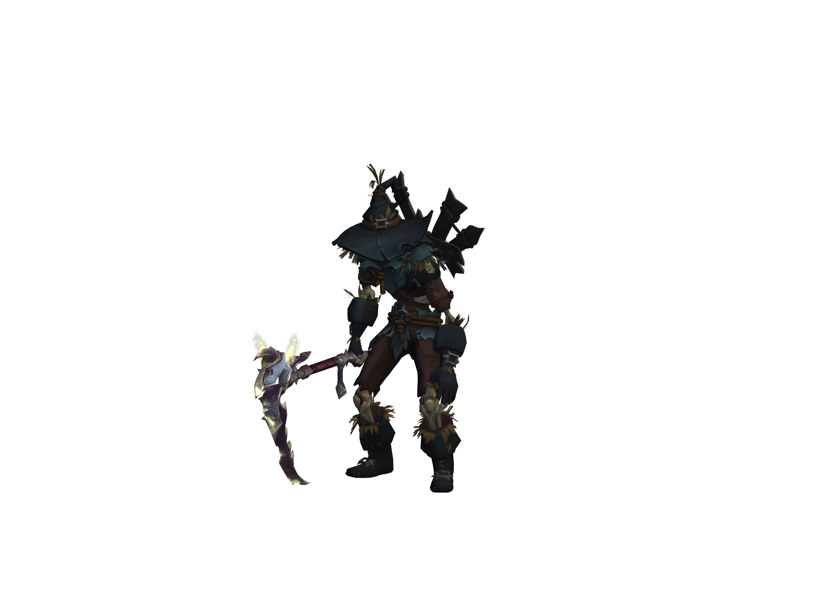Lazares 3D character render