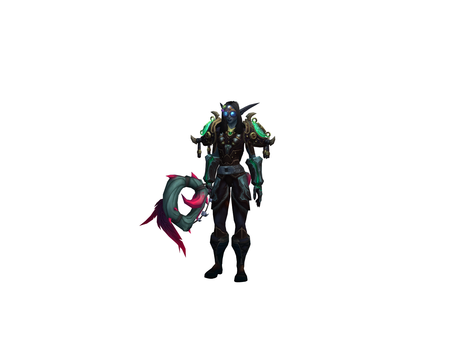 Çhî 3D character render