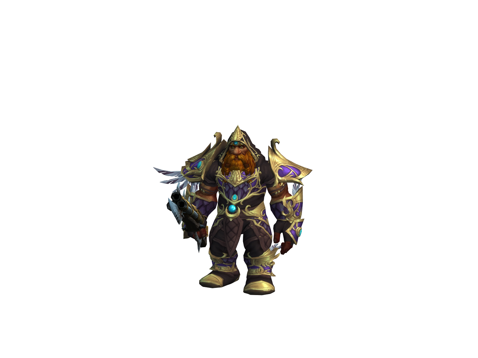 Hunleth 3D character render