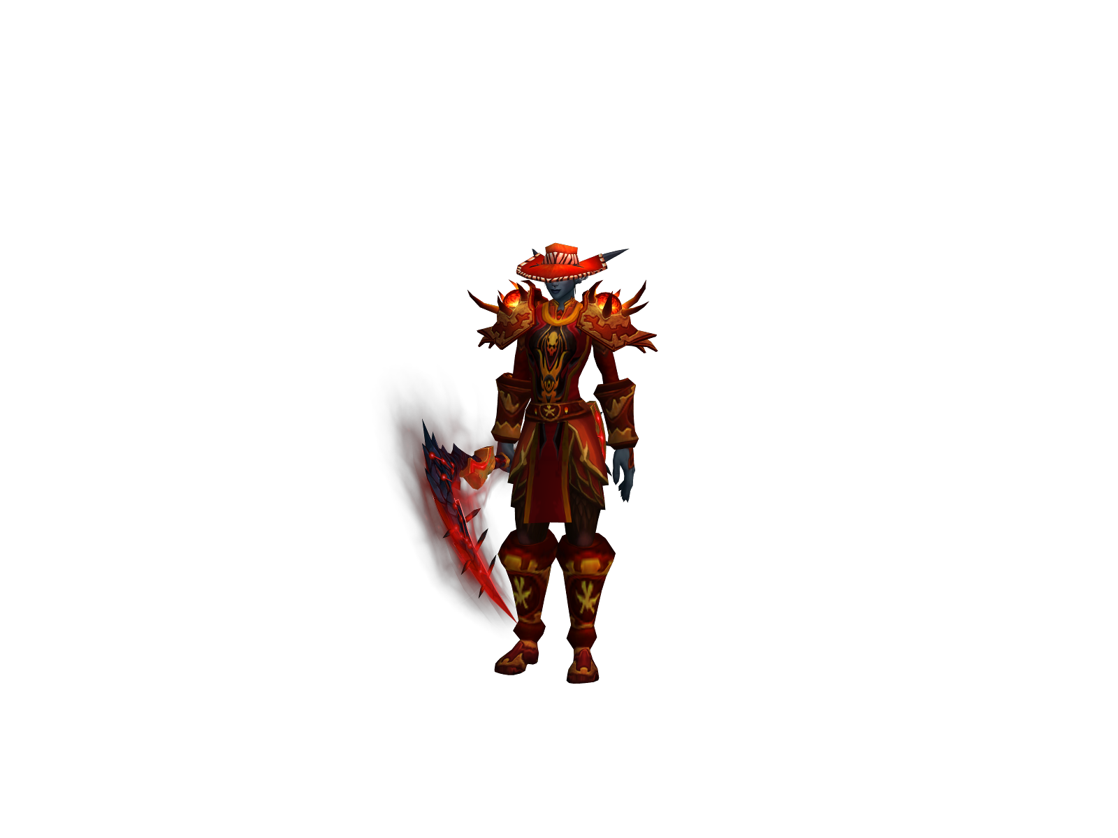 Gloriøus 3D character render