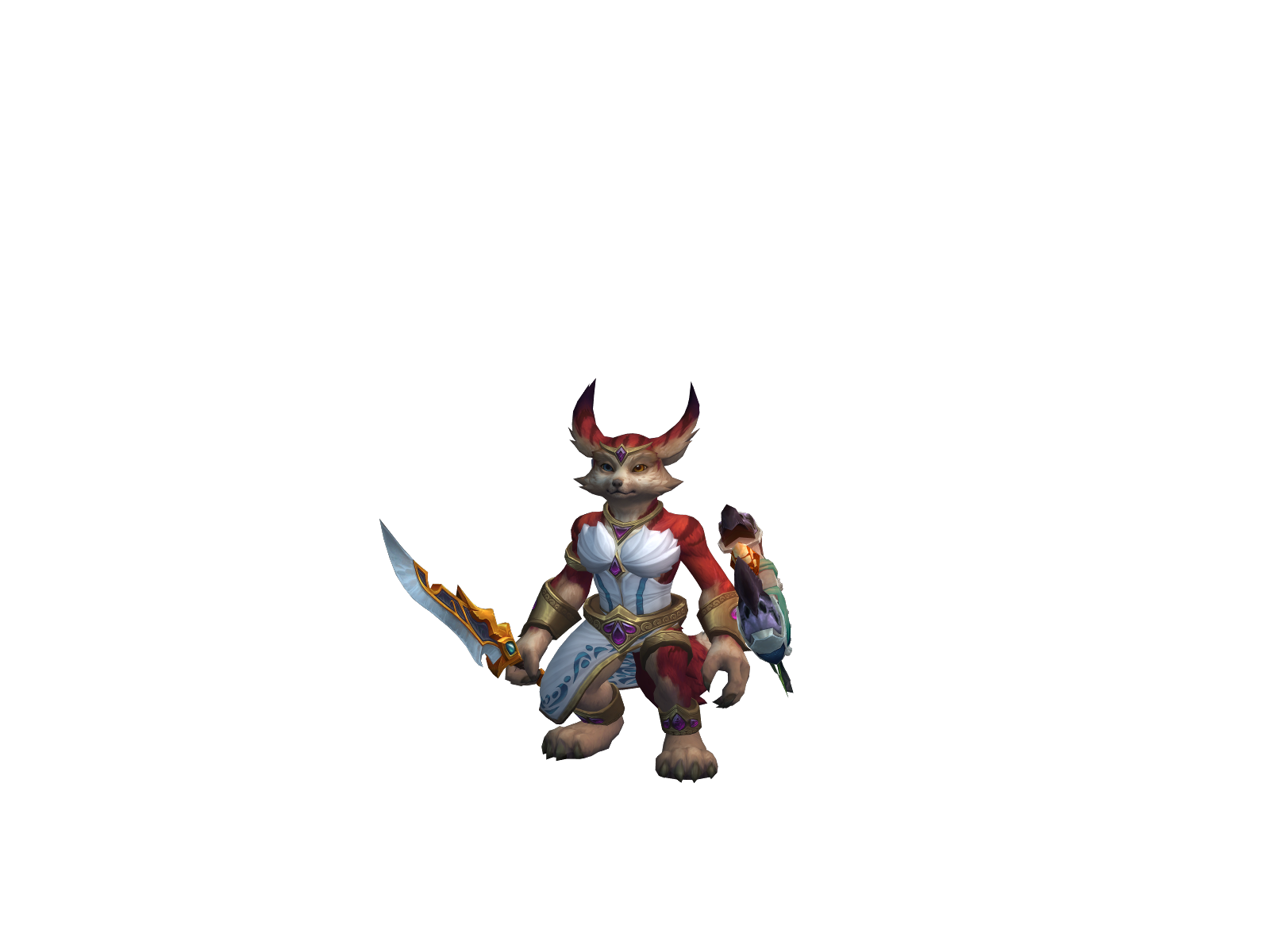 Furroxi 3D character render
