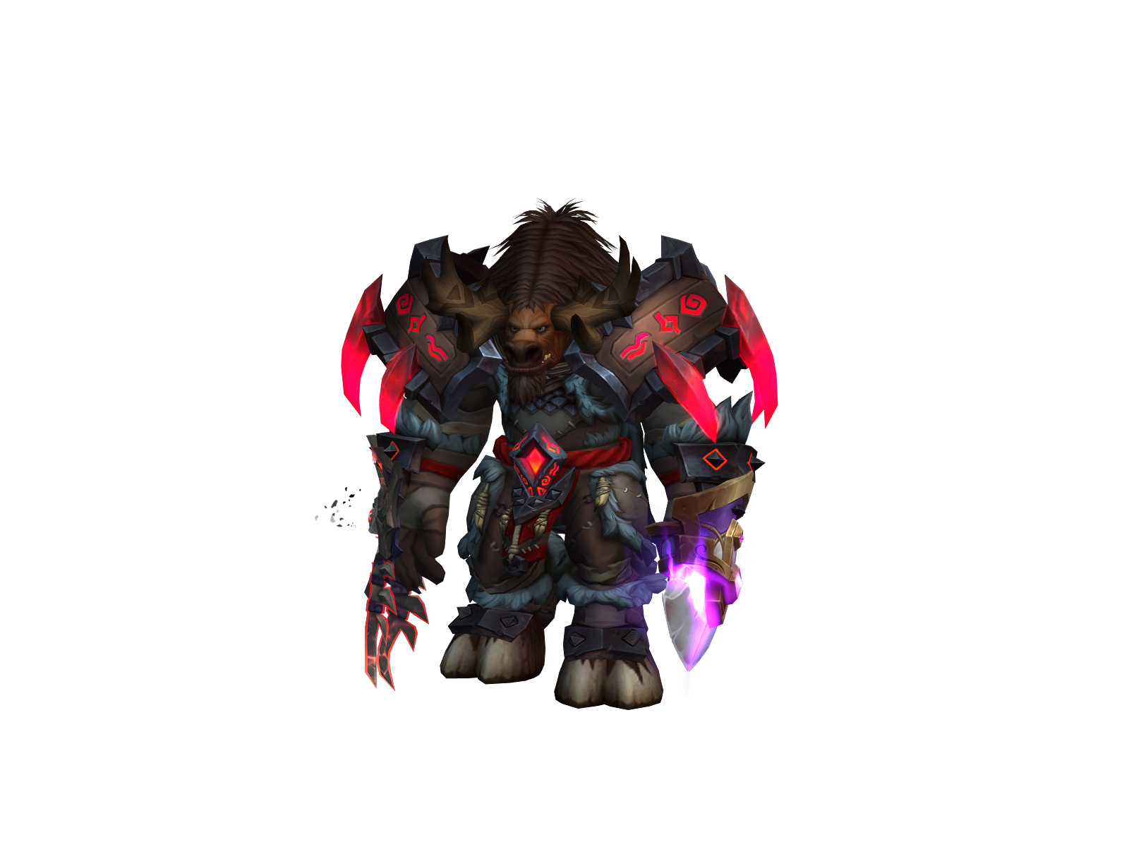 Shamuh 3D character render