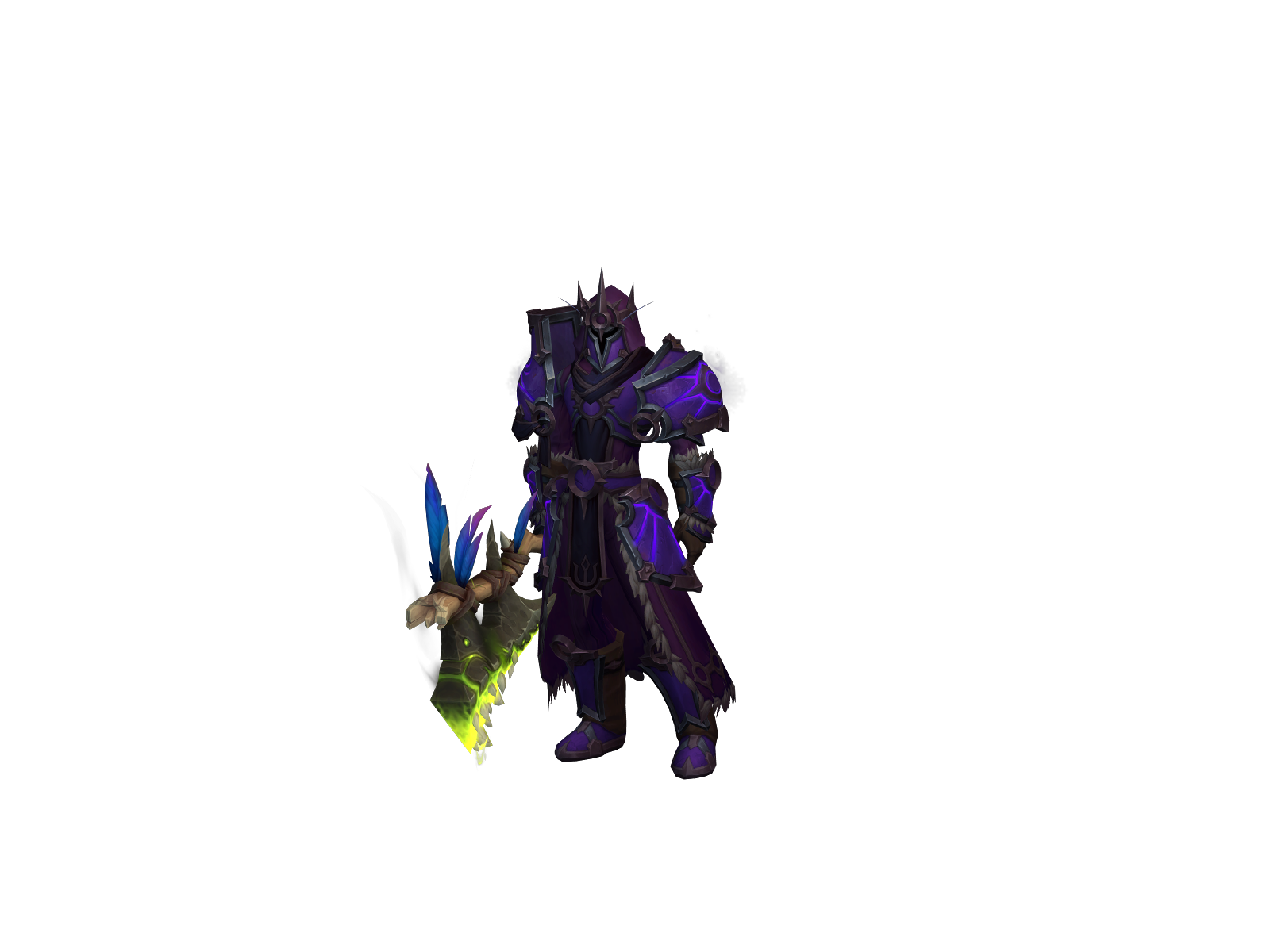 Cærin 3D character render