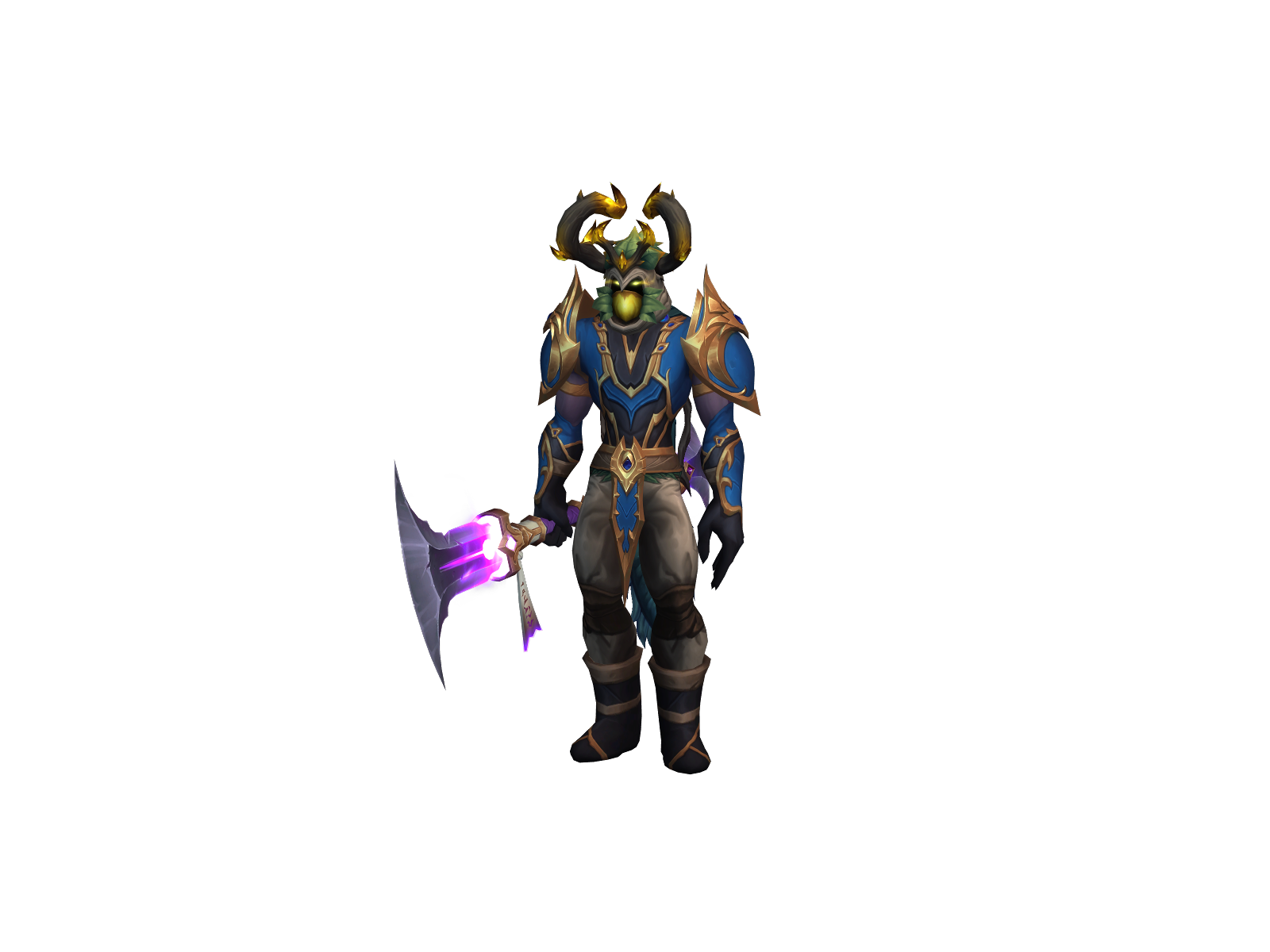 Druthar 3D character render