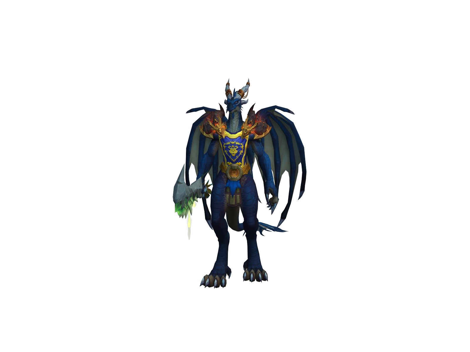 Nachoberto 3D character render