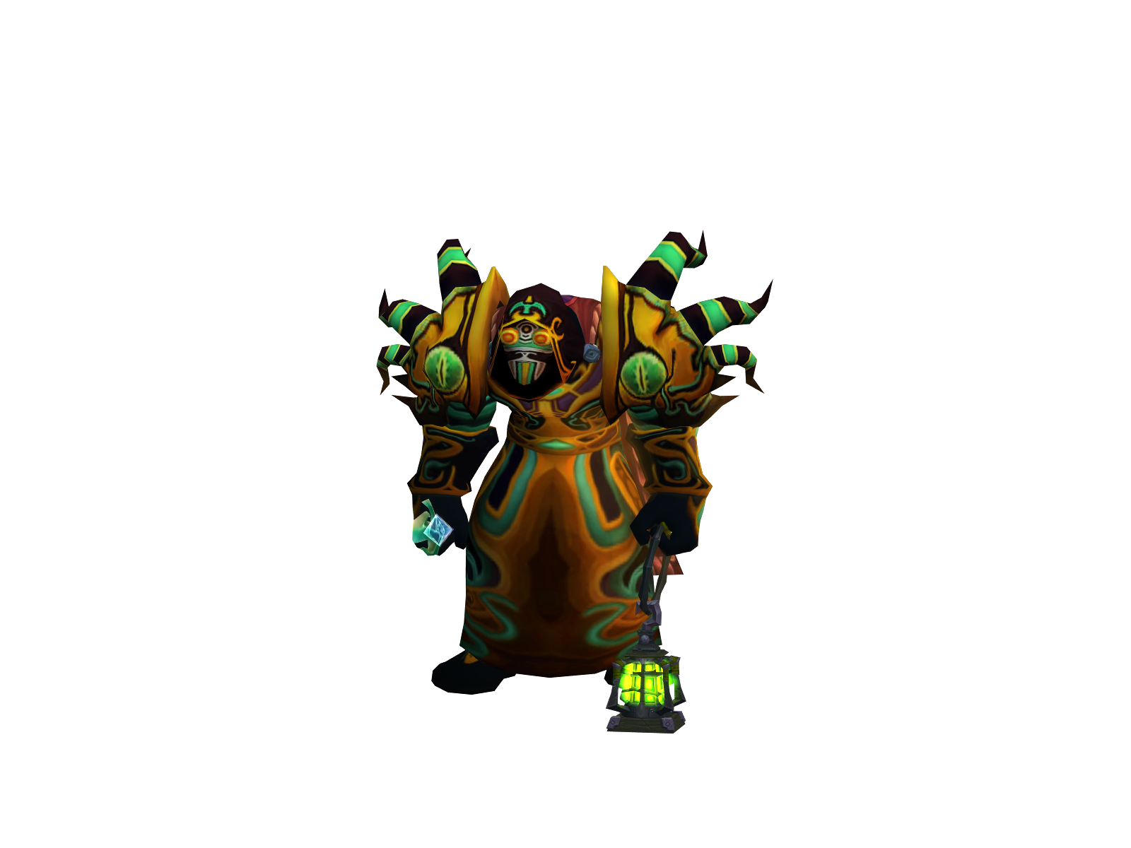 Feedza 3D character render