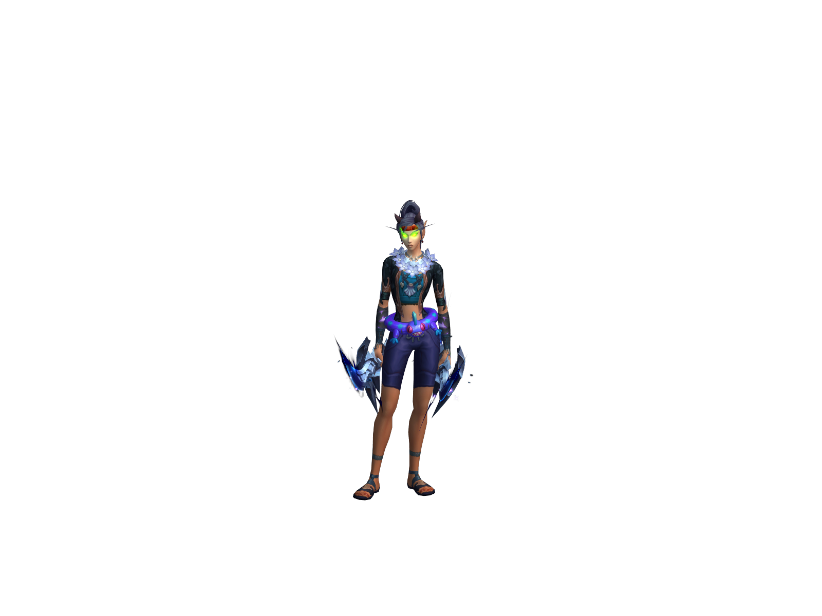 Twinleaf 3D character render