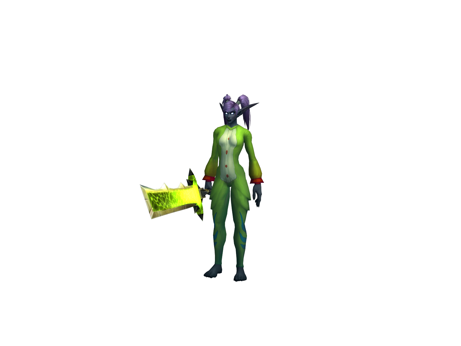 Druidkekw 3D character render