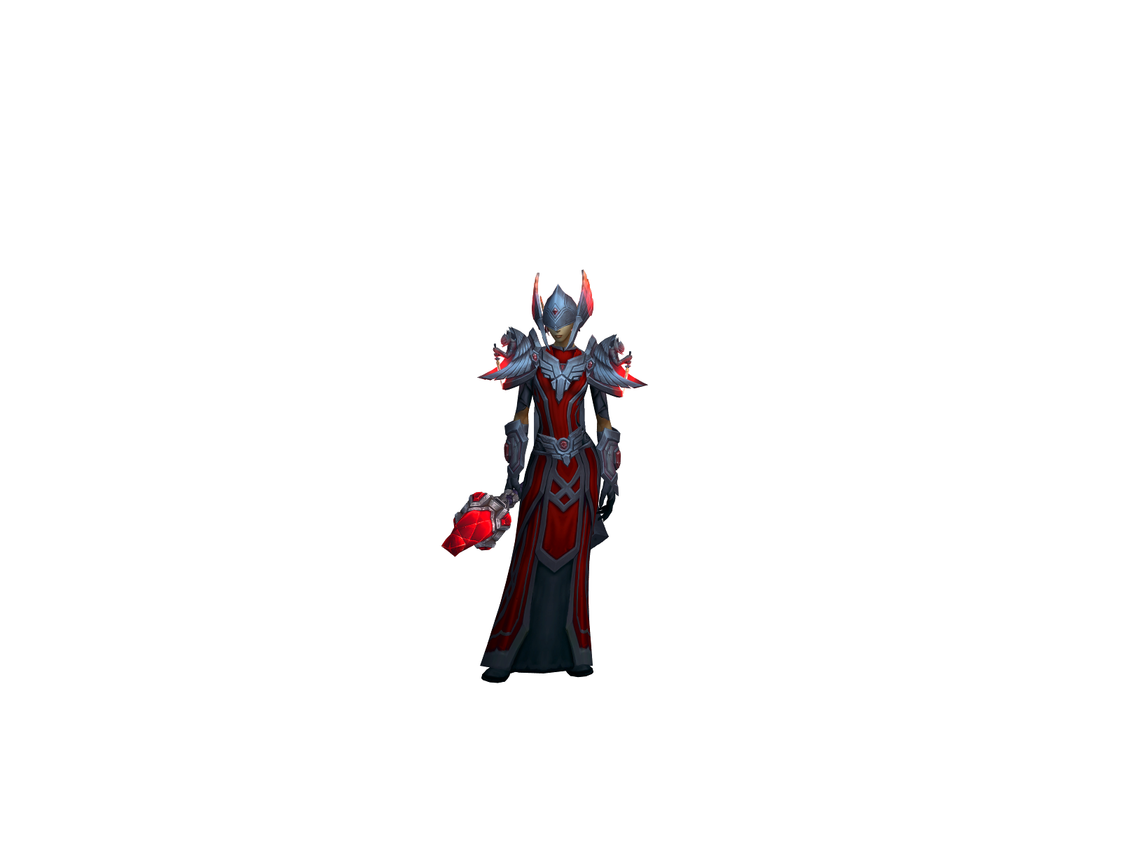 Yrey 3D character render