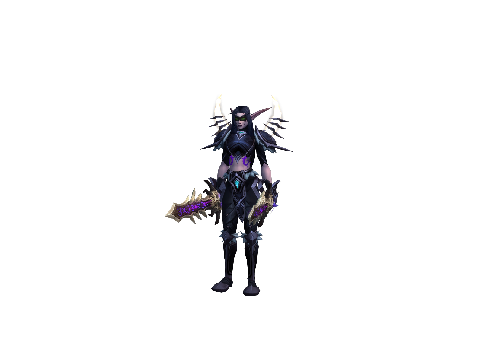 Lelaenie 3D character render