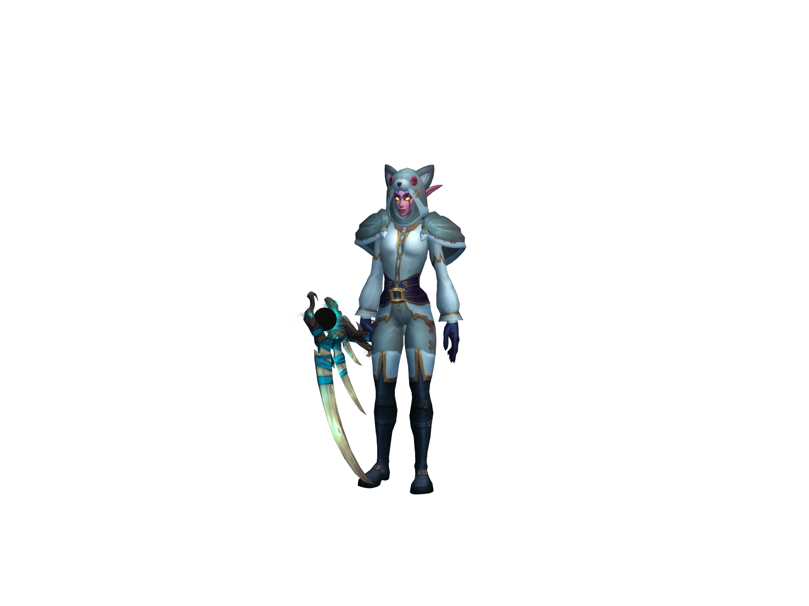 Drunkenfall 3D character render