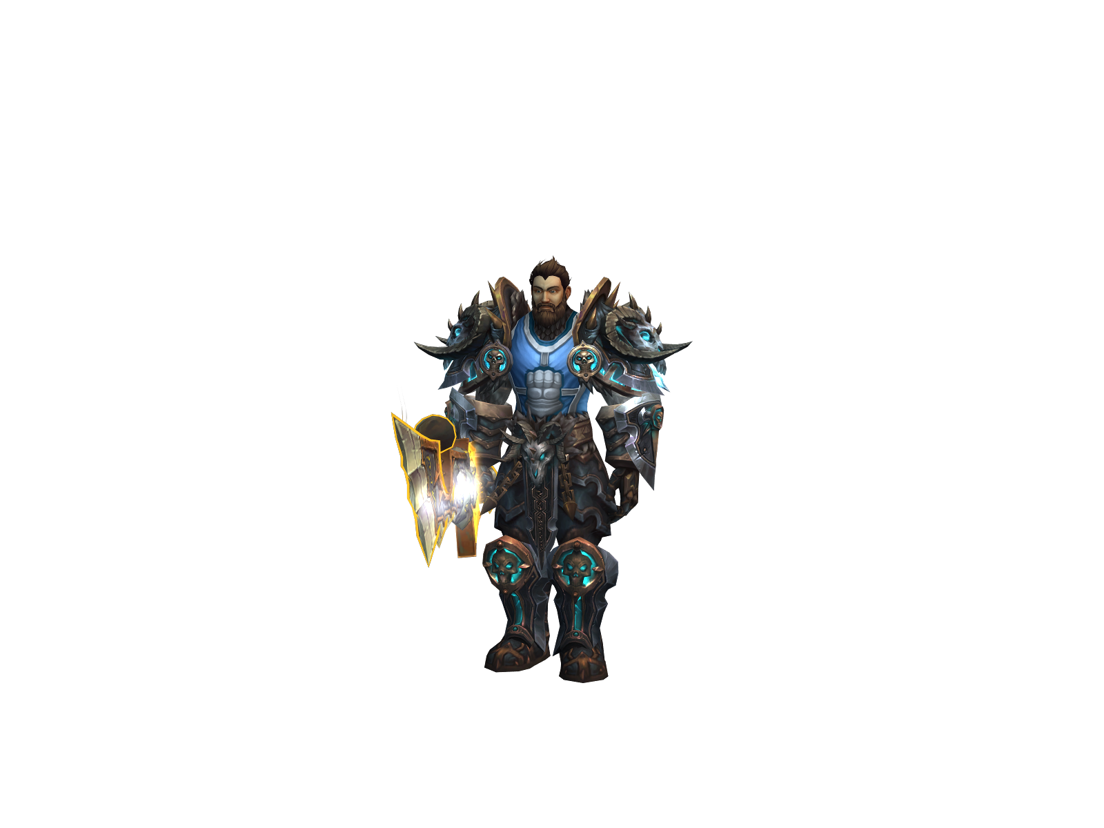 Bahmir 3D character render