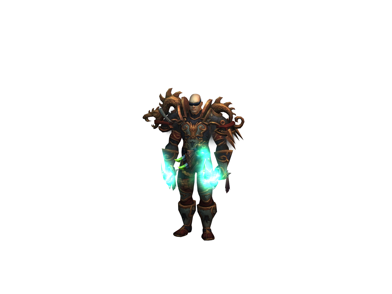 Bødýchëck 3D character render