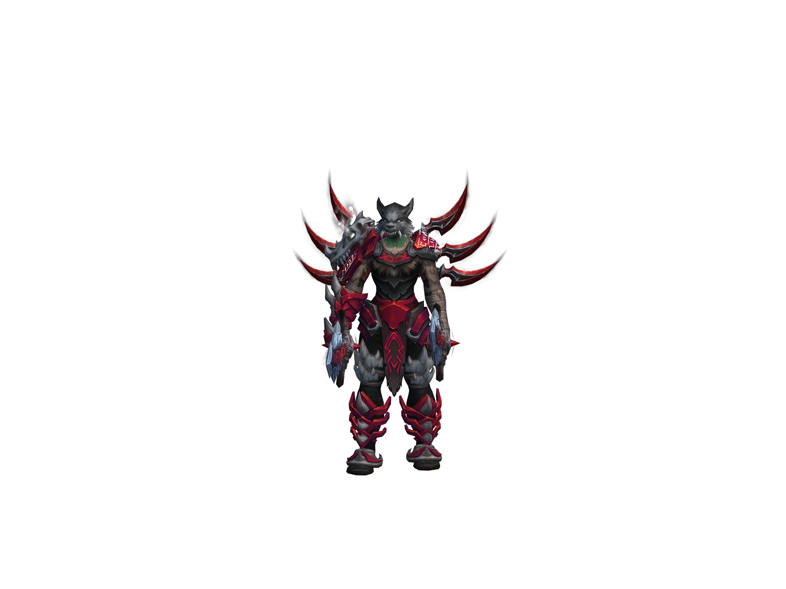 Resentful 3D character render