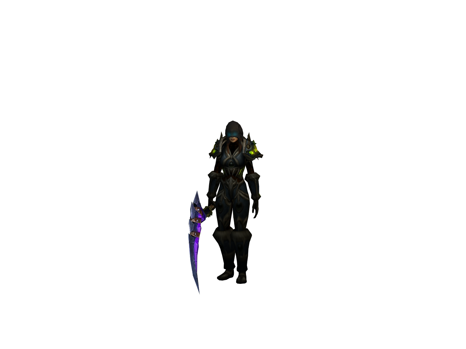 Razuke 3D character render