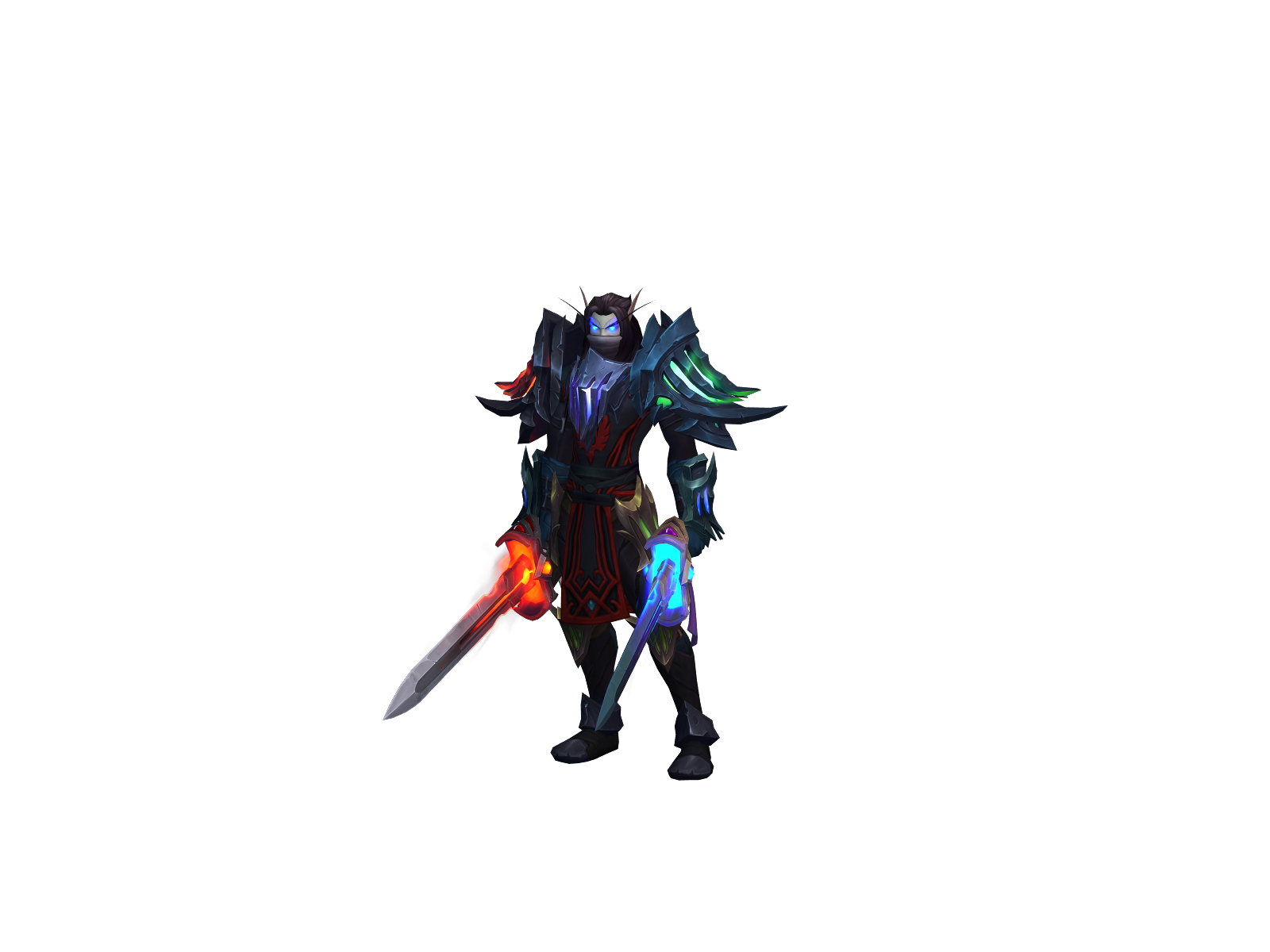 Nyar 3D character render