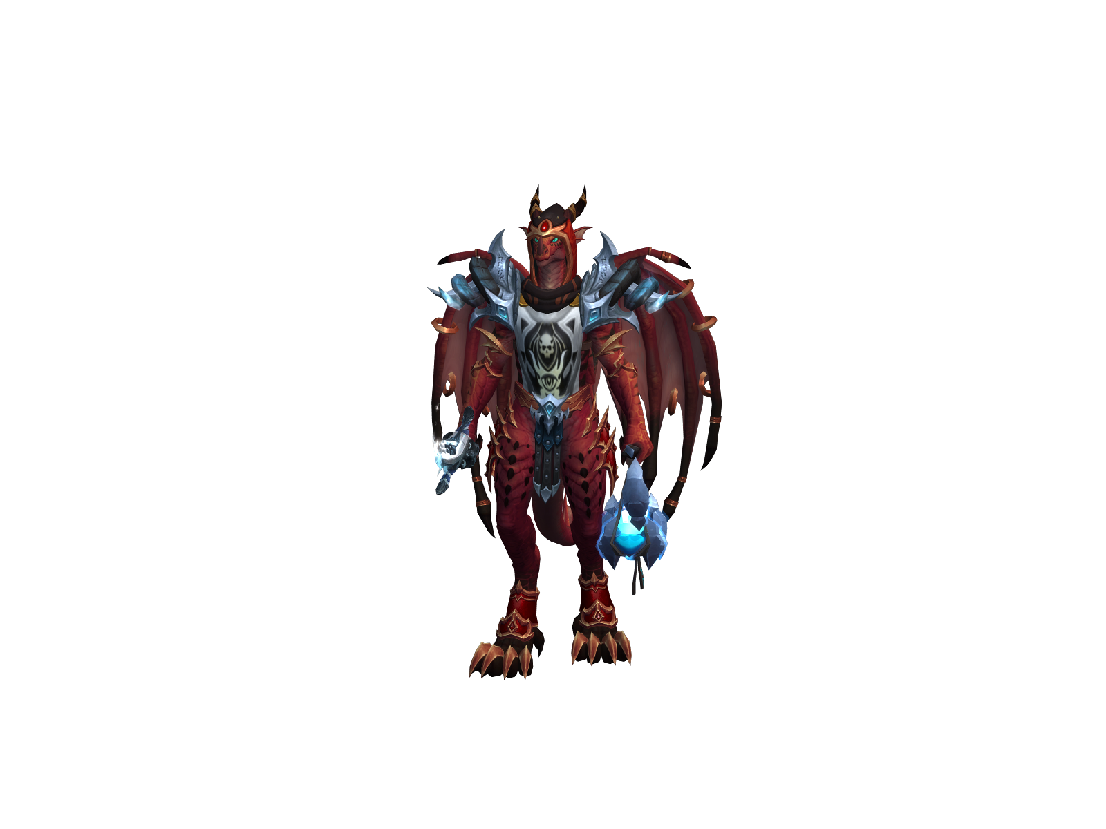 Aquazard 3D character render
