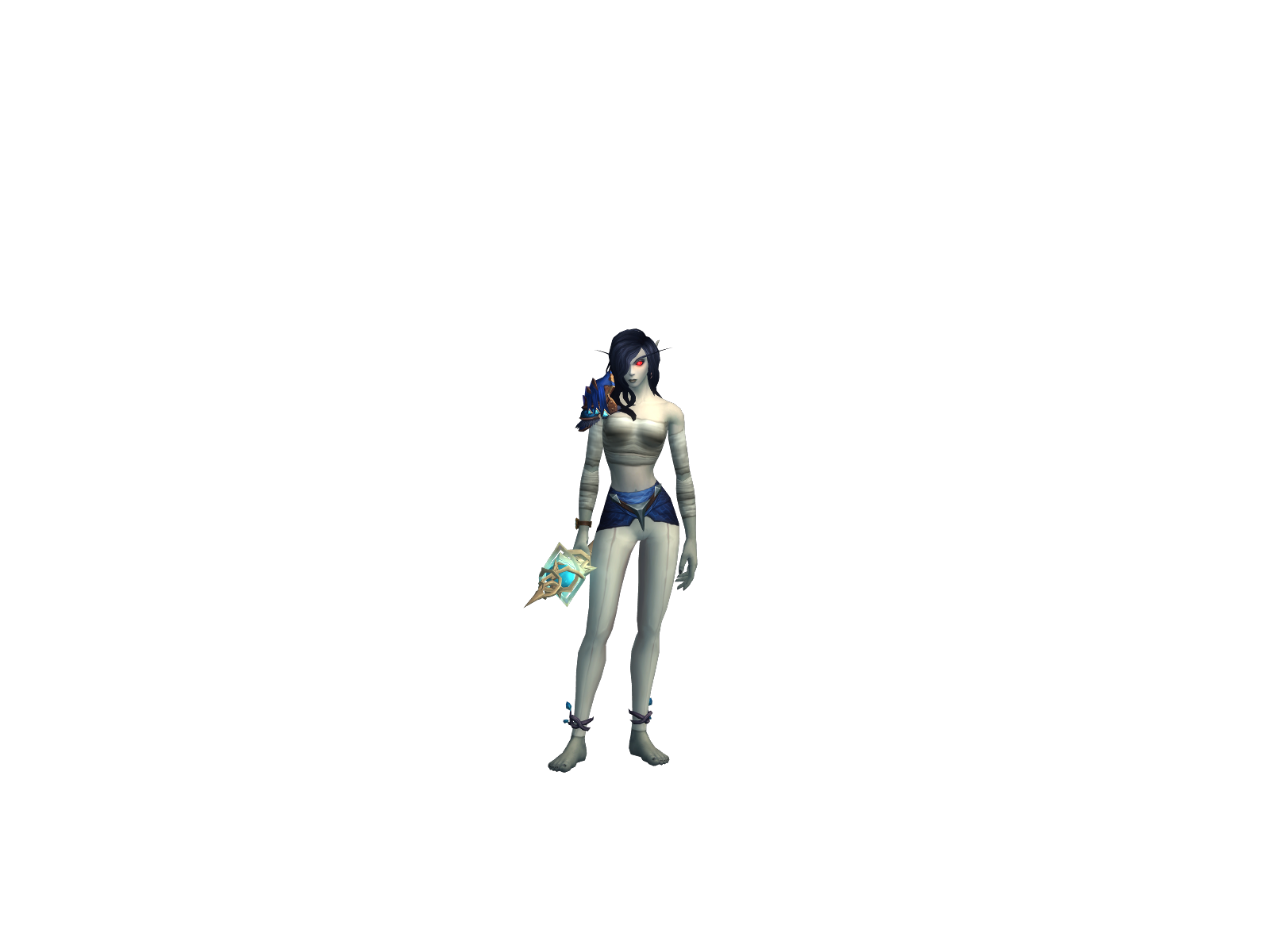 Shârên 3D character render