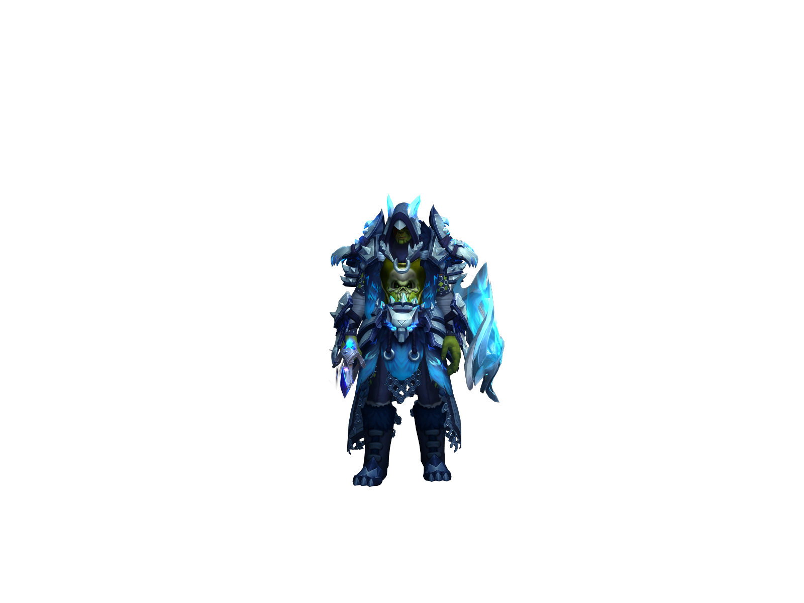 Warku 3D character render