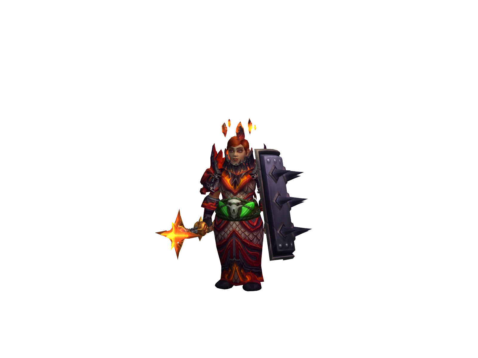 Coroye 3D character render