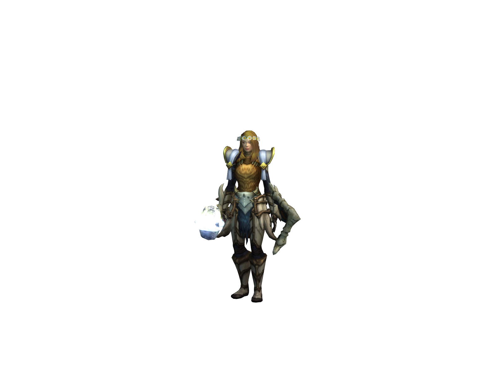 Varinia 3D character render