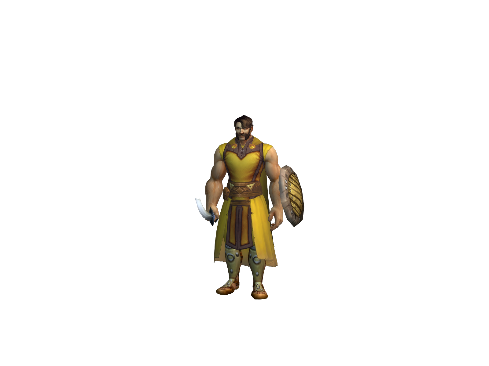 Harandis 3D character render