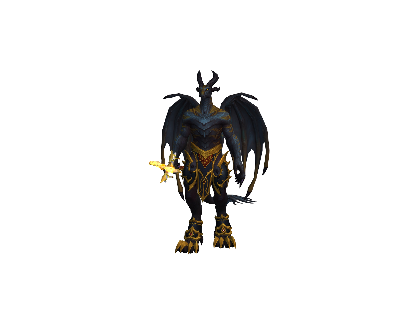 Dragyoassout 3D character render