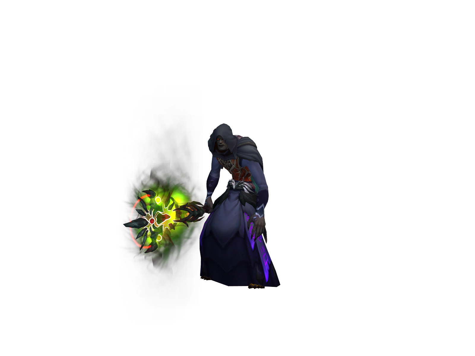 Whraithles 3D character render