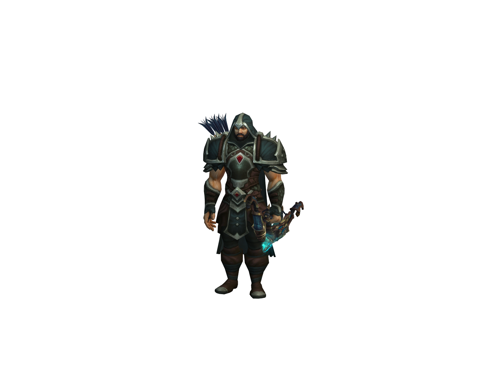 Maloron 3D character render