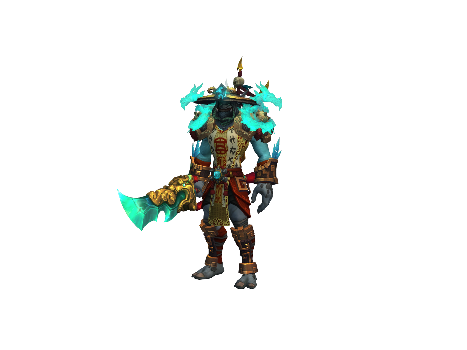 Grenchi 3D character render