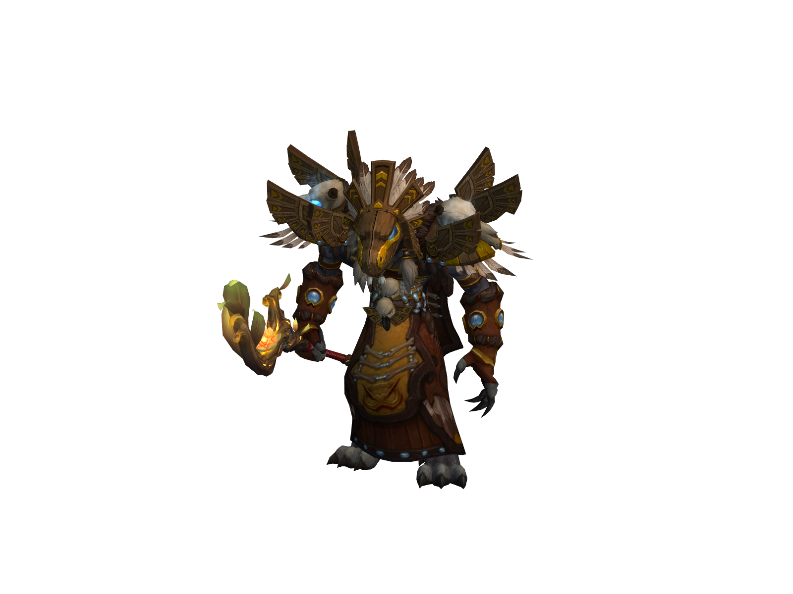Acursius 3D character render