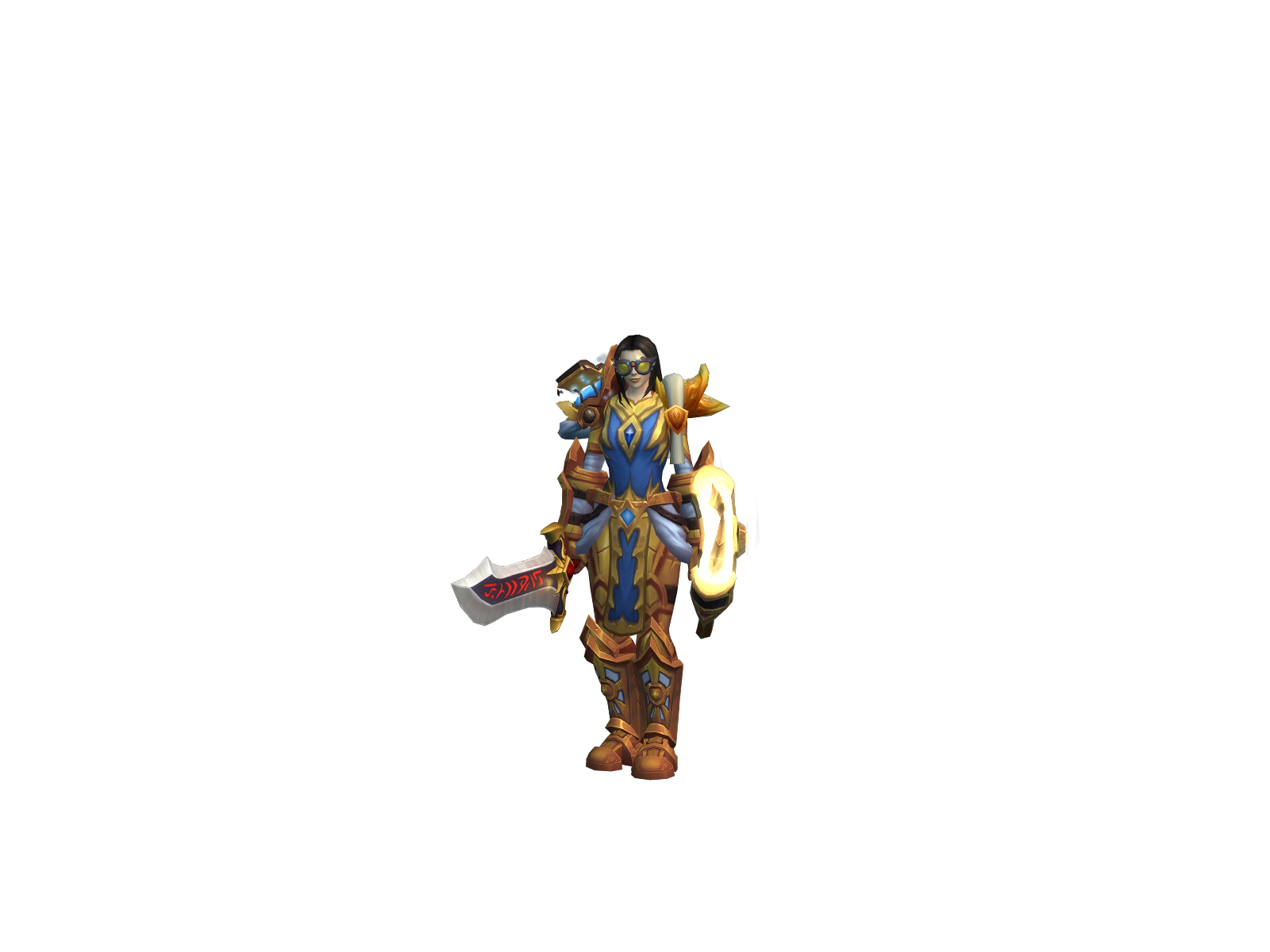 Raynorz 3D character render