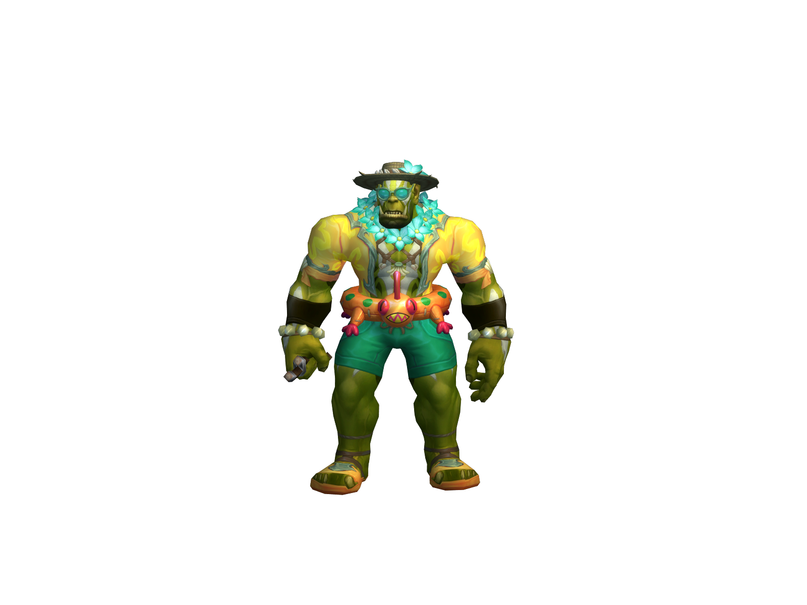 Losseuchos 3D character render