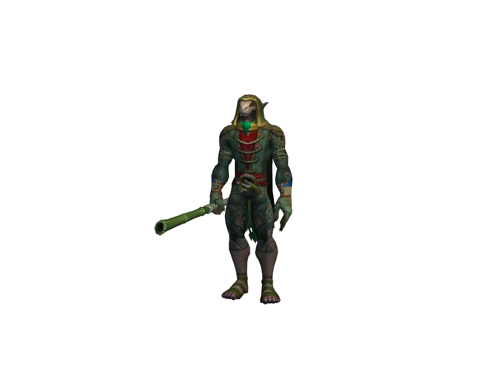 Zâratras 3D character render